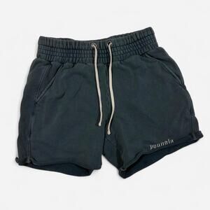 Youngla raw hem sweat shorts